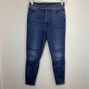 Lucky Brand Uni Fit Blue Ankle Skinny Jeans W 30-32 Size 4, cotton, versatile